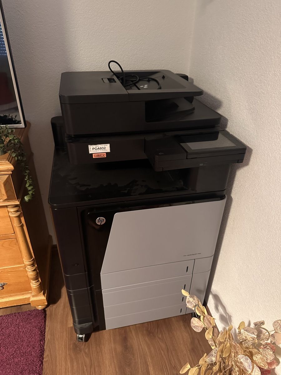 Hewlett Packard Drucker: HP Color LaserJet Managed MFP E78330 Farblaser-Drucker / Sca – Neu (gemäss Beschreibung) aus Balsthal von Artancurry