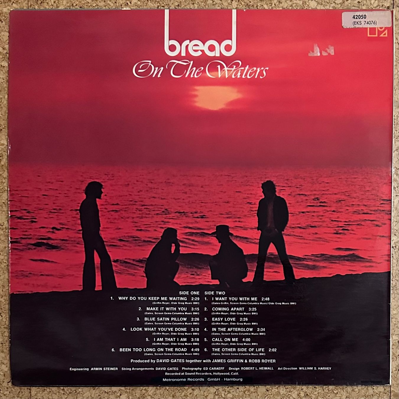 Schallplatten: LP - Bread - On The Waters – Gebraucht aus Breganzona von Onairda75 1