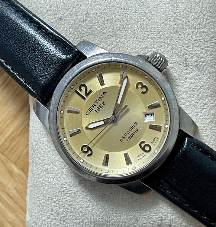 Certina 1888 ds discount titanium