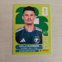 Abdullah ALHAMDAN, KSA 20, Panini WM 2026
