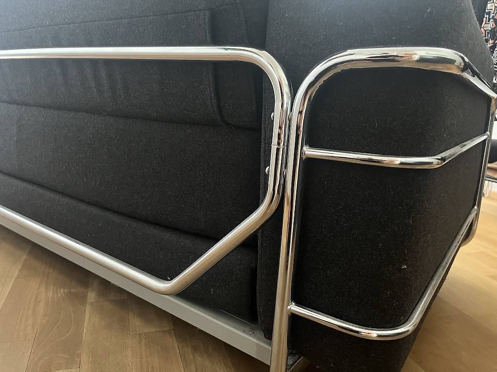 Divani: Softline Sofa, Schlafsofa, anthrazit – Usato da Zürich venduto da chiffchaff 3