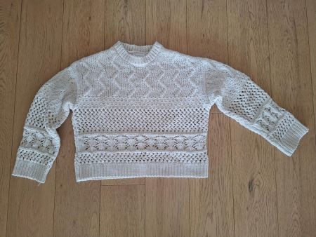 Zara Strickpullover, Gr. 152, creme