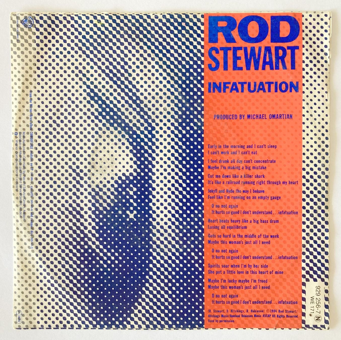 Dischi in vinile: ROD STEWART - INFATUATION – Usato da Bottens venduto da hotter-than-hell 1