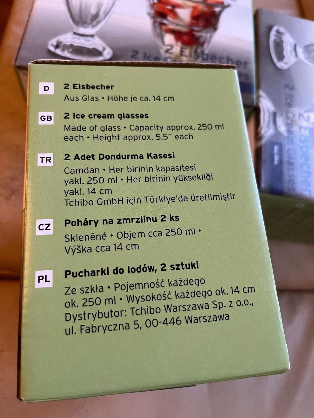 Bicchieri: 6 Eisbecher ab 12.-!!! – Usato da Zürich venduto da engebrunau 3