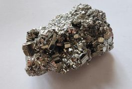 Peru: wunderschöner Matrix Pyrit-Schwimmer, 305g