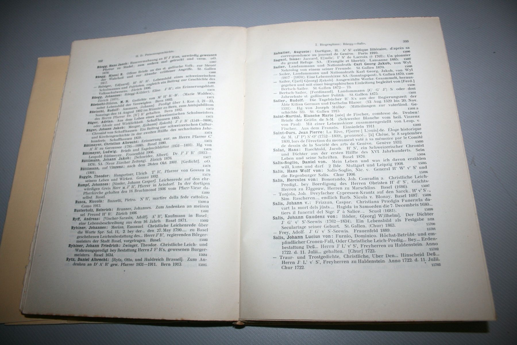 Libri: H. BARTH: Bibliographie der Schweizer Geschichte, 2. Bd 1914 – Usato da Schaffhausen venduto da Kartenprofi 3