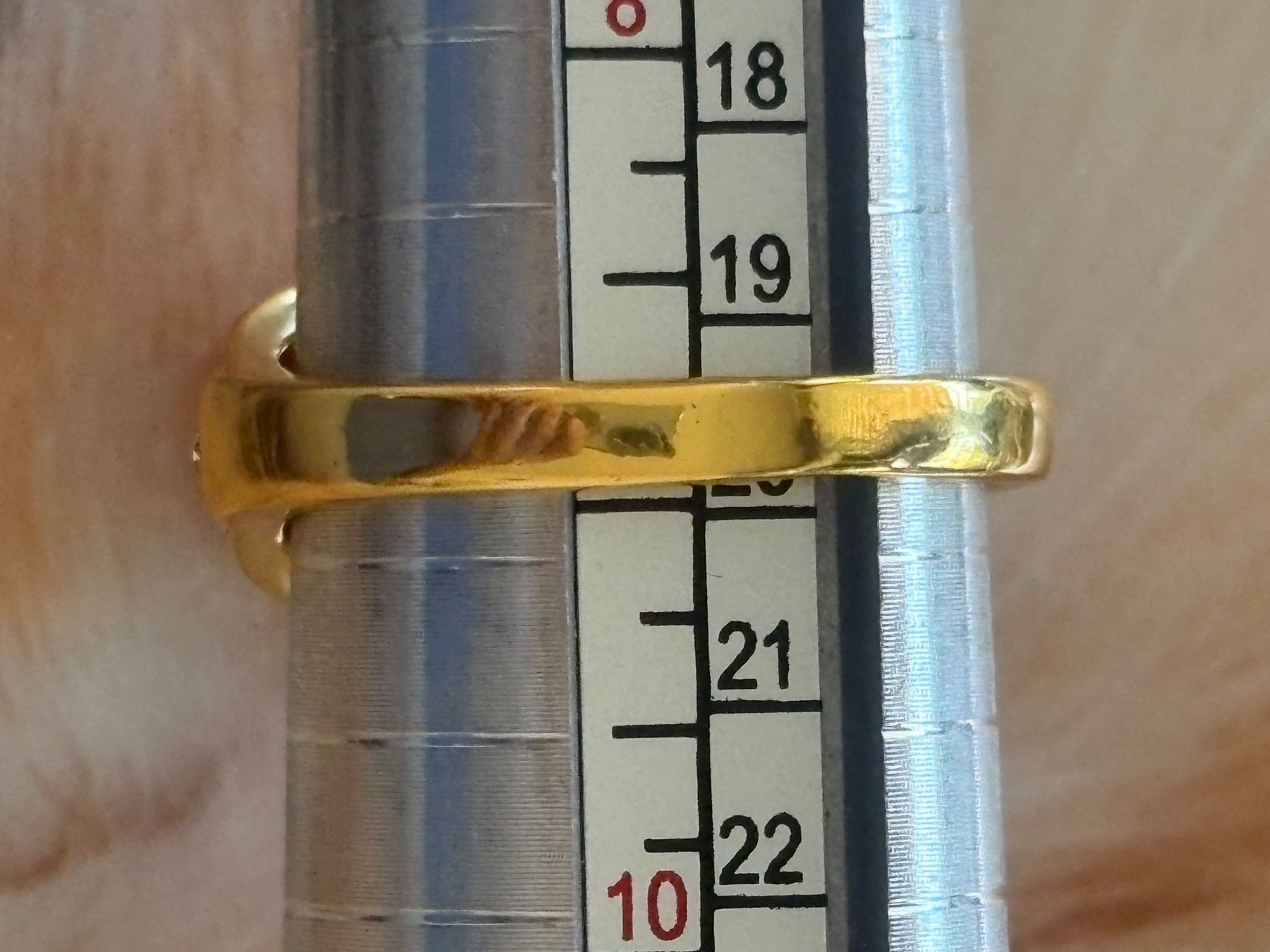 Ringe: Luxus Elegante Gr.19/9 Ring Farbe:  Gold – Gebraucht aus Biel-Bienne von Roserosse13 7