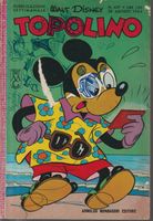 Italian edition Disney TOPOLINO # 457 AUG 30 1964 vintage Mi