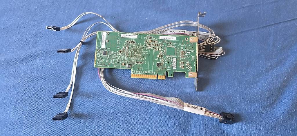 Server: lsi sas controller + SAS-Kabel 4× SATA – Gebraucht aus Basel von guanga 2