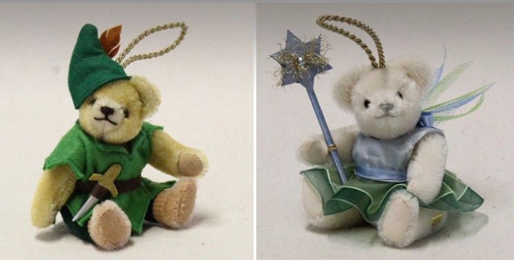 Spielzeuge: Hermann Coburg Peter Pan und Tinkerbell Mini Teddy Lim 500 – Neu und originalverpackt aus Zürich von rar_b2y9 8