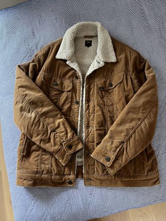 Lee Cordjacke Herren Grösse XL Winter