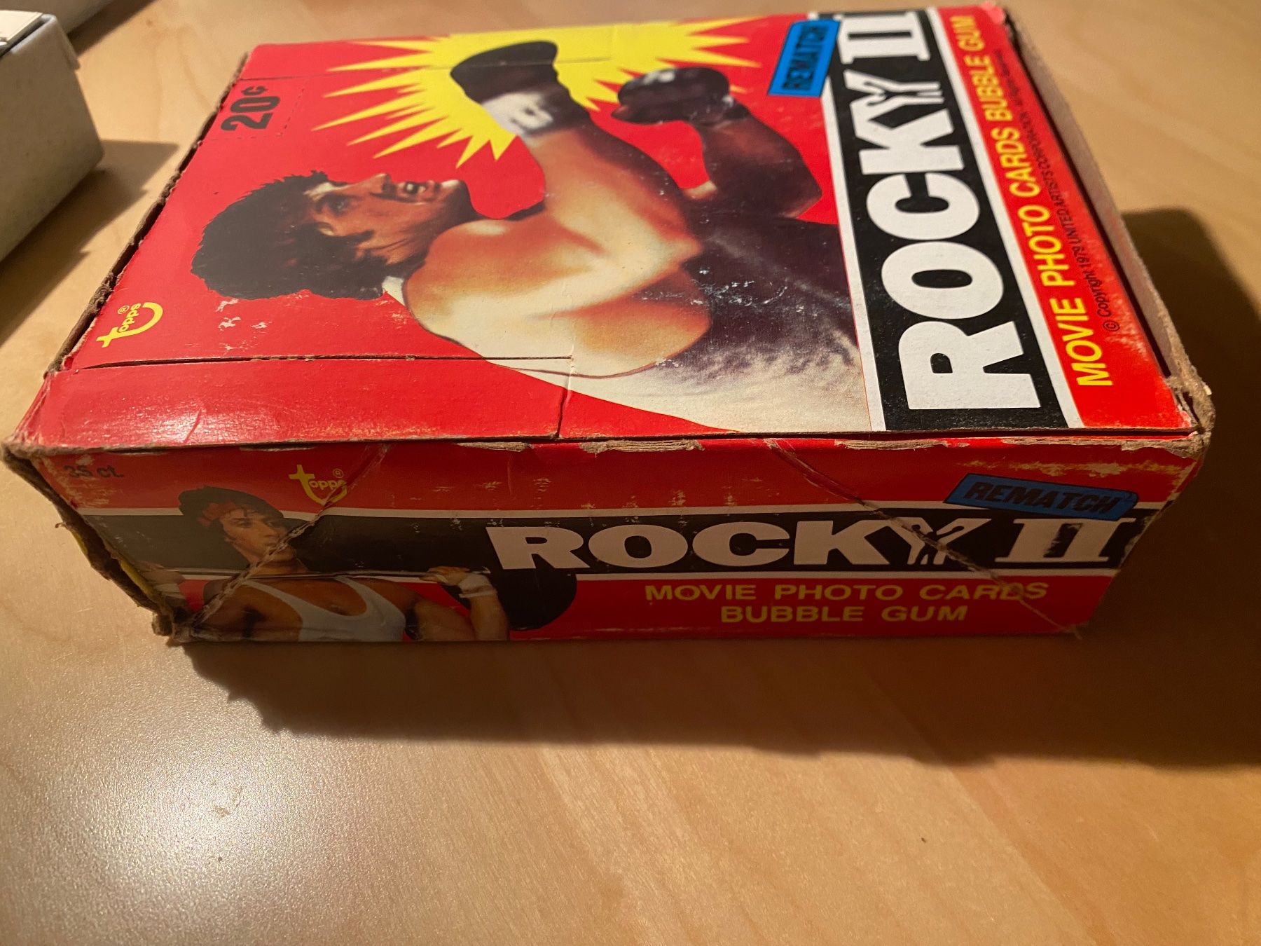 Topps Carte collezionabili: Topps 1979: Rocky 2 Box / Display, 36x Packs – Usato da Unterlunkhofen venduto da PaniNicola 1