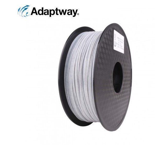 3D Drucker: PLA Filament 1.75 mm, 1 kg, marmor – Neu und originalverpackt aus Anglikon von Adaptway