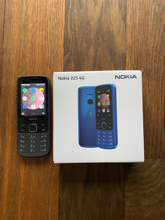 Nokia 225 4G FeaturePhone mit PremiumDesign, schwarz Kaufen auf Ricardo
