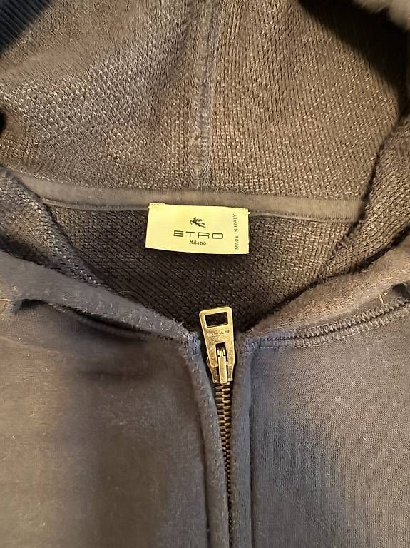 Maglioni & Felpe: ETRO Zip-Hoodie dunkelblau  – Usato da Adligenswil venduto da TST04 2
