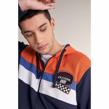 Salsa jeans Sweat Avec Fermeture Miguel Oliveira XL