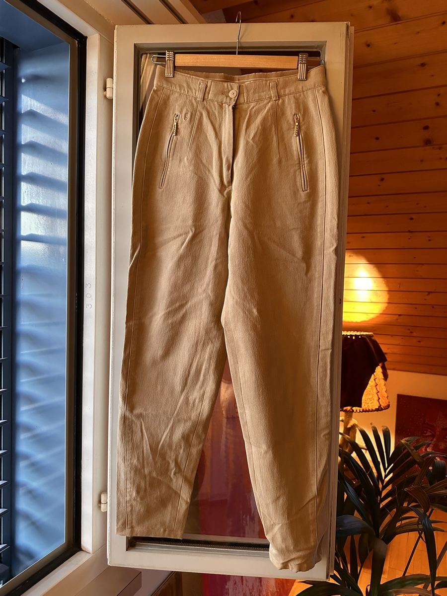 Hosen: Gardeur Stretch Pants, beige, high-waisted – Neu (gemäss Beschreibung) aus Zürich von BettinaMarie2308 1