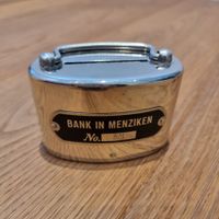 Bank in Menziken, Spardose, kässeli, sparbüchse, Vintage