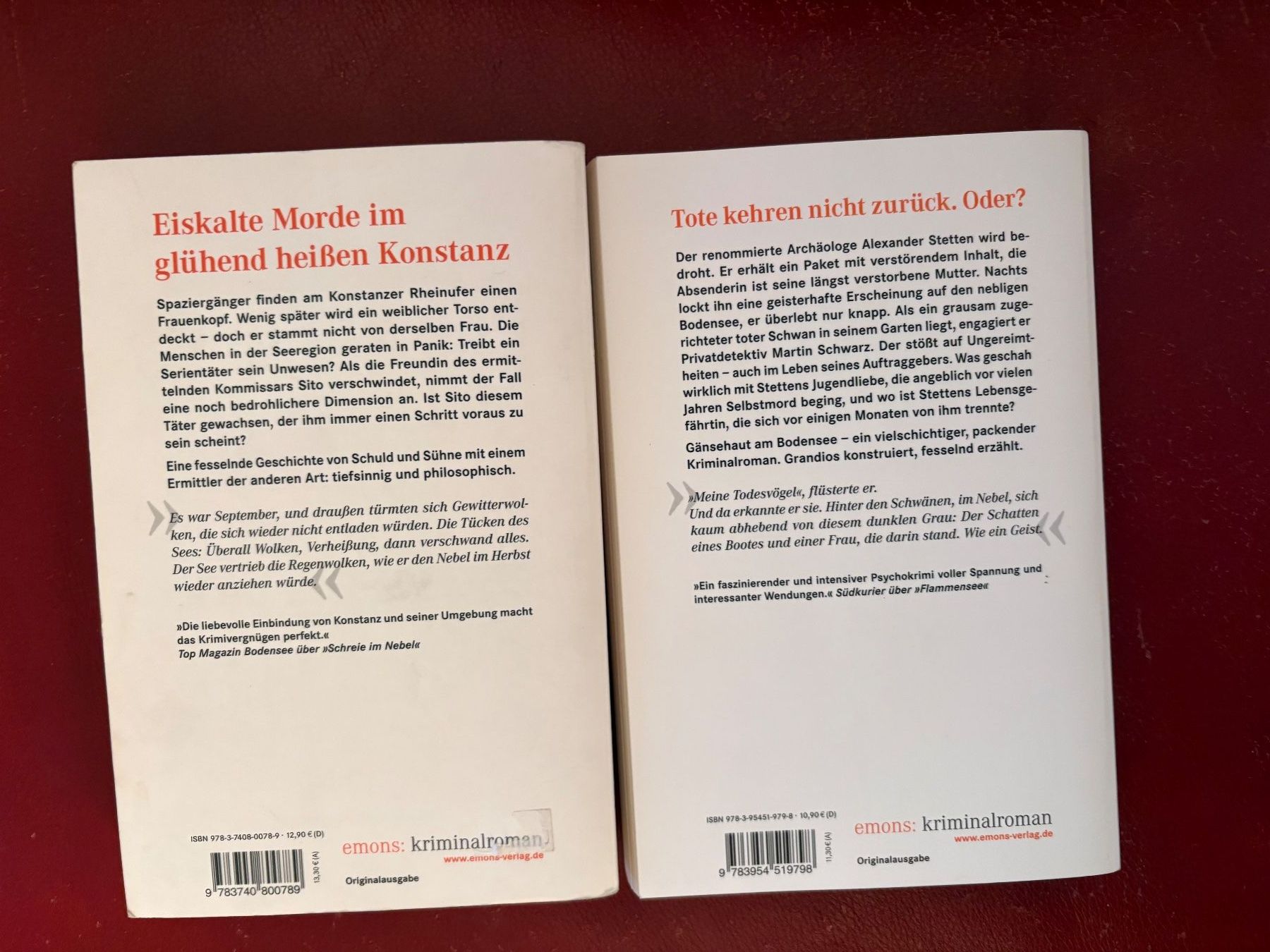 Livres: 9 Schweizer Krimis (Bodensee) – D'occasion à Oberweningen par Gerini 3