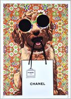 Death NYC Ltd Ed Pop Art Druck " Murakami Chanel Dogi