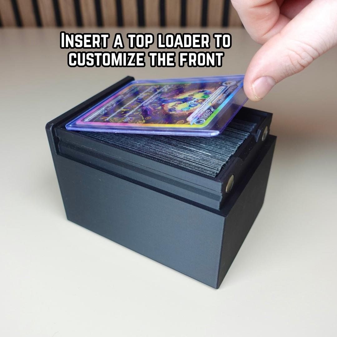 Cartes: Deck Box – Magnetischer Schiebe-Tresor – Neuf avec emballage d'origine à Dietikon par You_Want_We_Print 2