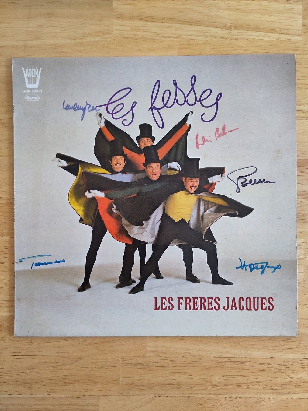 Dischi in vinile: Les Frères Jacques | "Les Fesses" | LP – Usato da Lausanne venduto da Otvald