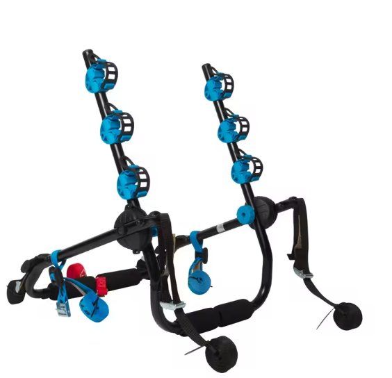 Decathlon Cavalletti per biciclette: Porte-vélos arrière bleu – Usato da Zollikon venduto da pas_yz6c