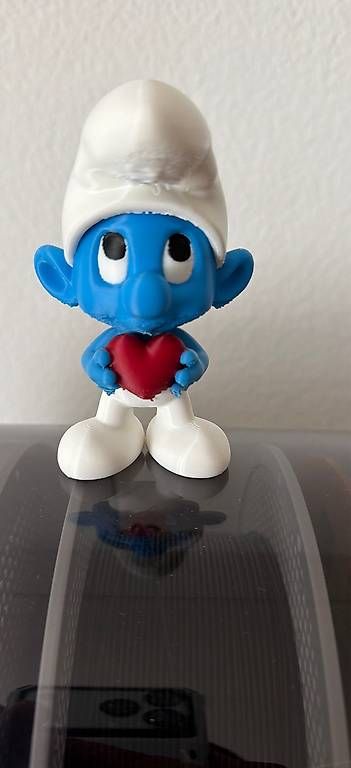 Figuren: 3D Druck Schlumpf Figur 10 cm  Geschenk  – Gebraucht aus St. Gallen von Sakaryalibirol