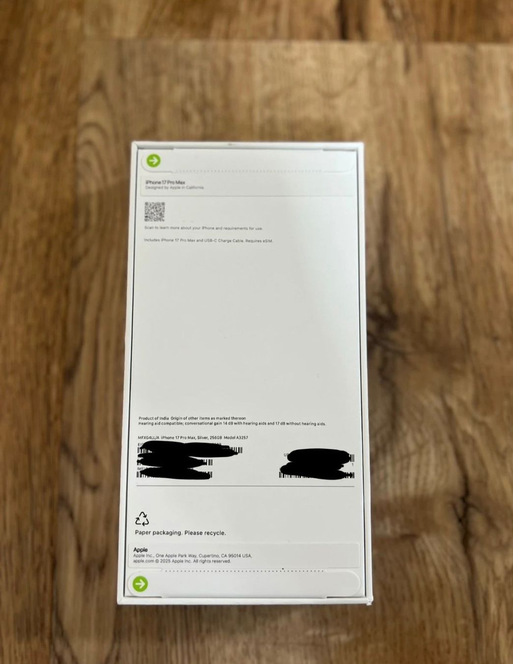 Apple Telefoni cellulari / Smartphones: iPhone 17 Pro Max Silb. 256GB, NEU, – Nuovo e nell'imballaggio originale da Rheinfelden venduto da nic_2bdw 1