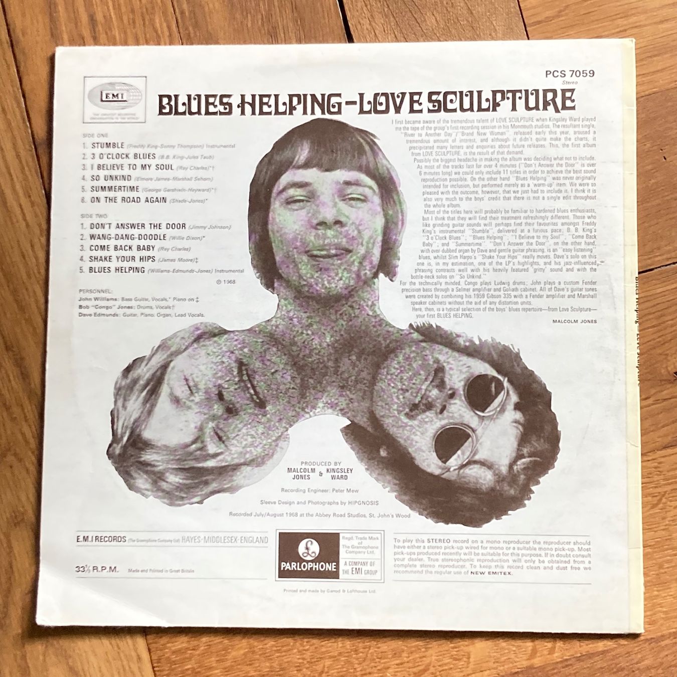 Dischi in vinile: Love Sculpture - Blues Helping, LP – Usato da Bern venduto da Ntsamina 1