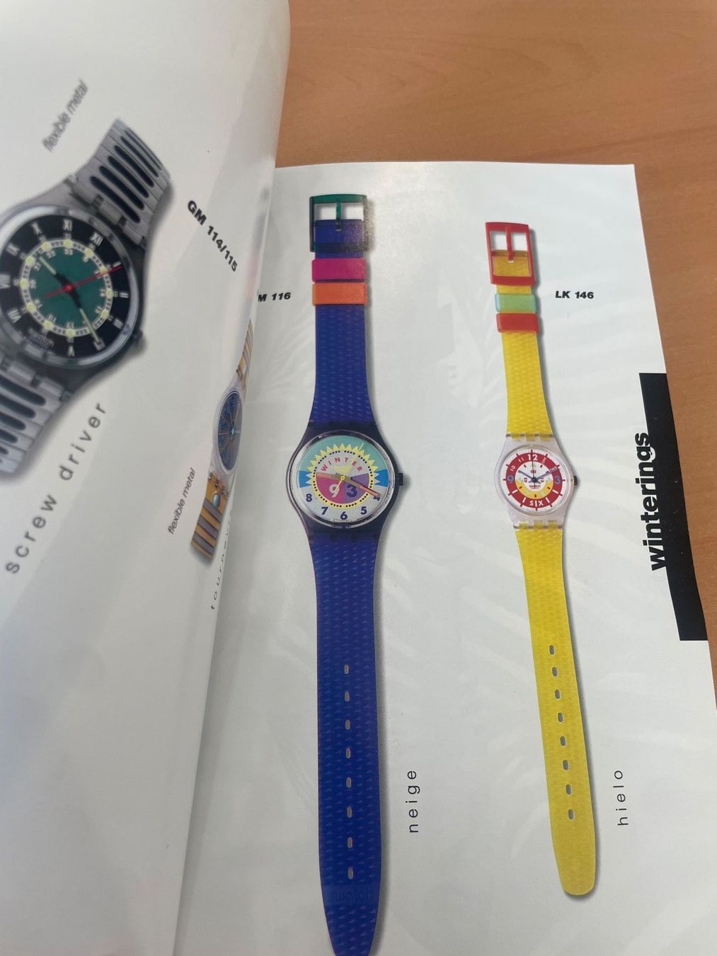 Swatch Documenti: Swatch fall - winter Collection 1993 / 1994 Broschüre – Nuovo (secondo la descrizione) da Wilen b. Wil venduto da Alvaro00 1