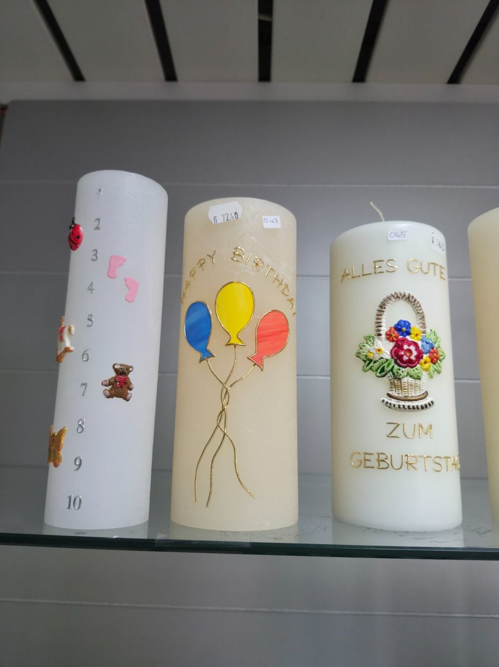 Candele: 372 Posten Kerzen handbemalt aus Liquidation – Nuovo (secondo la descrizione) da Derendingen venduto da Meisterstuecke 4
