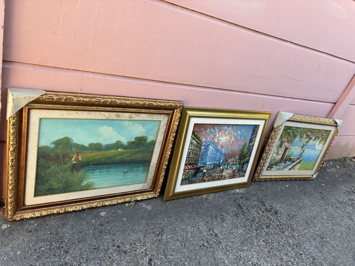 Dipinti: Lot Tableaux  – Usato da Biel/Bienne venduto da moscherinos 2