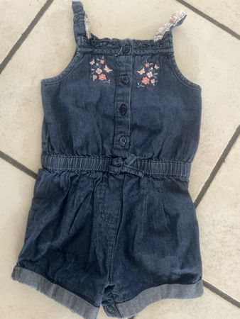 Süesser Sommer Jeans Jumpsuit early days, Gr. 74
