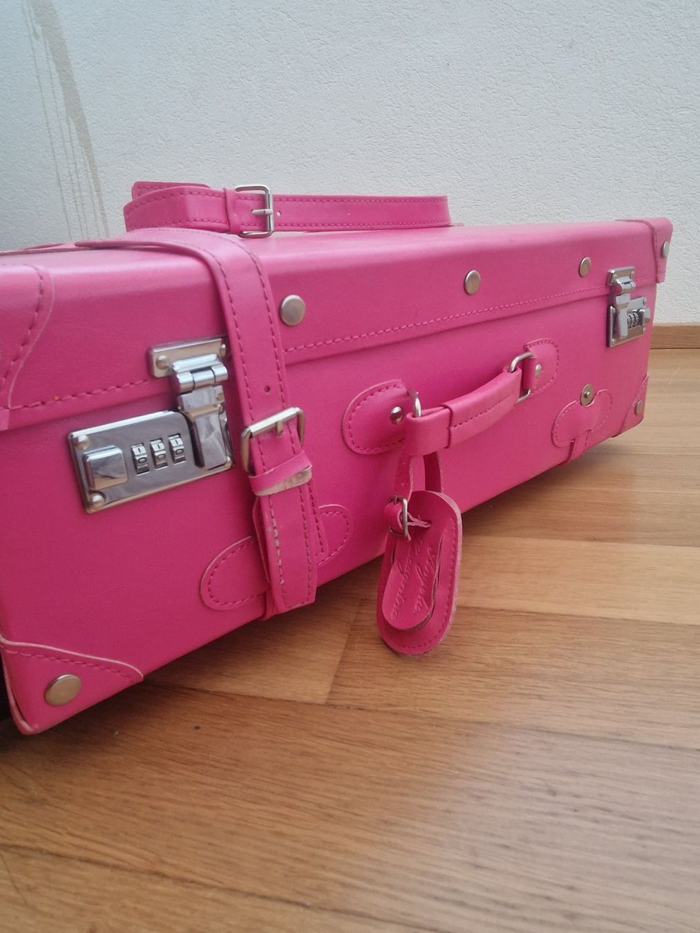 Valigie: Rollkoffer / Reisekoffer pink mit Rollen – Usato da Zug venduto da lem_bs5j 3