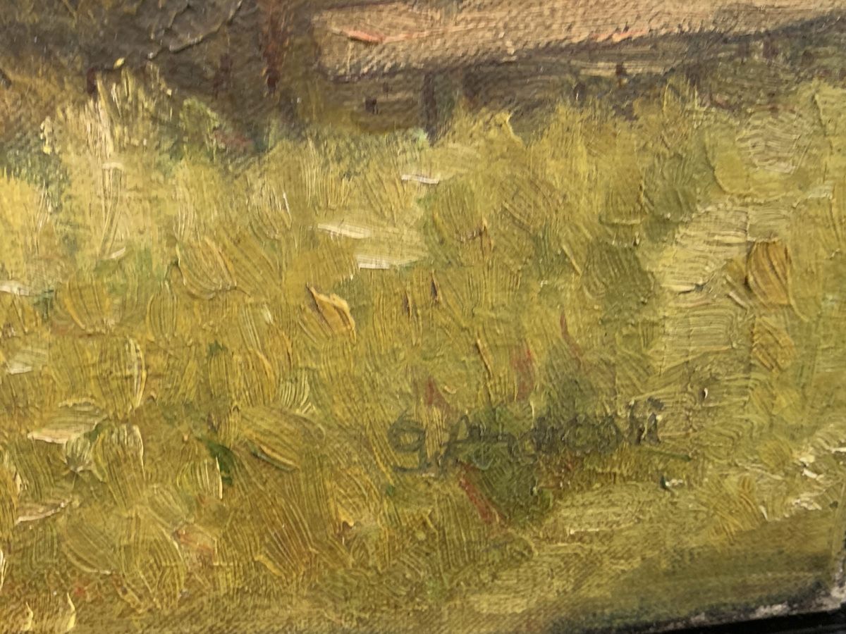 Gemälde: Unlesbar signiert um1900 – Gebraucht aus Wolfhalden von SecondAntique 3