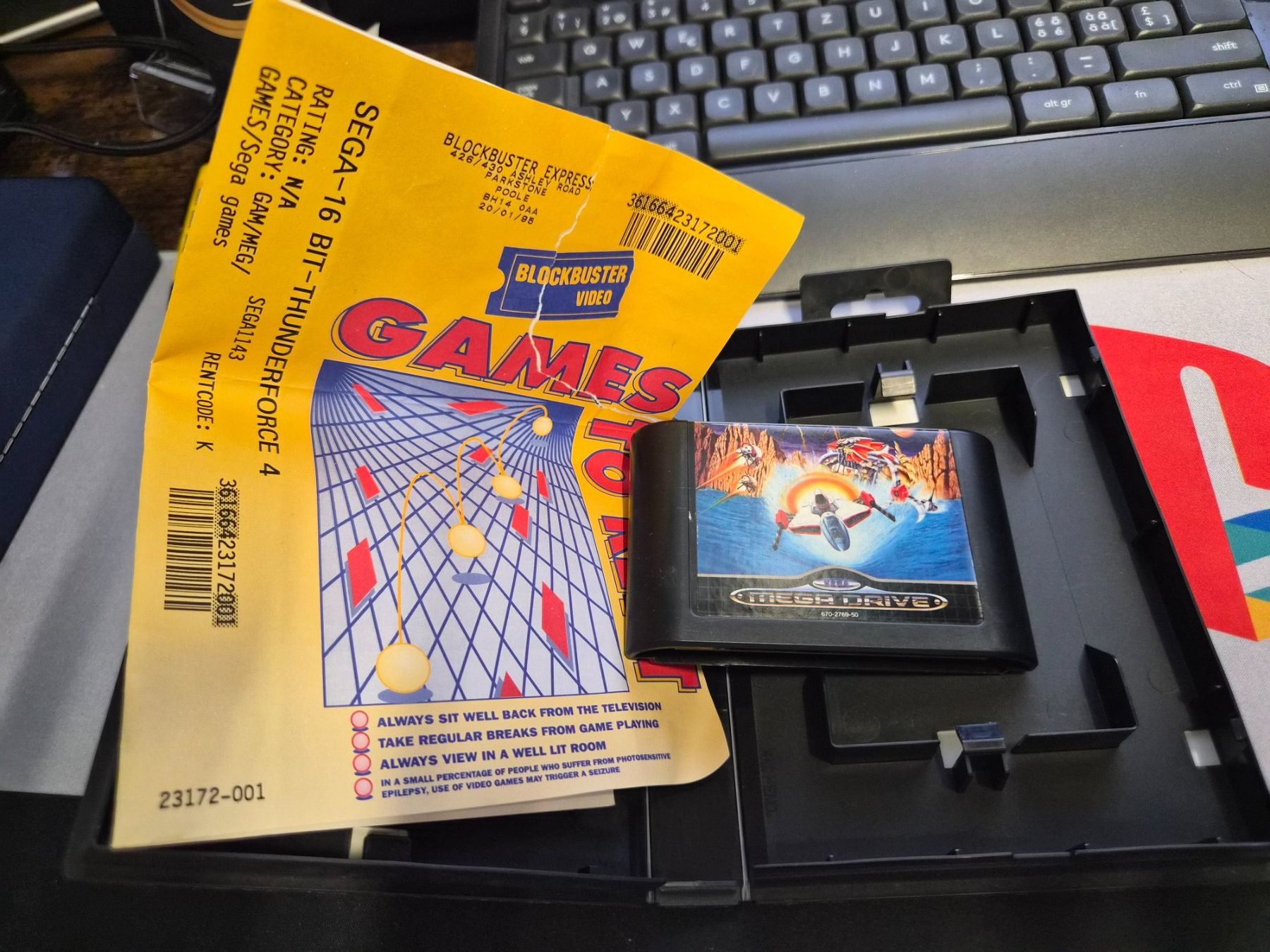 Sega Spiele: Mega Drive Thunder Force IV Spiel 16-Bit Cartridge – Gebraucht aus Zürich von Joselito0 2
