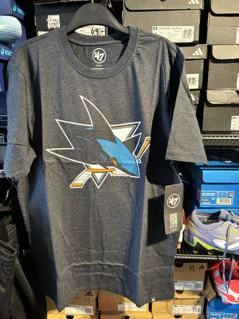 47 Brand T-Shirt San Jose Sharks grau Grösse M neu