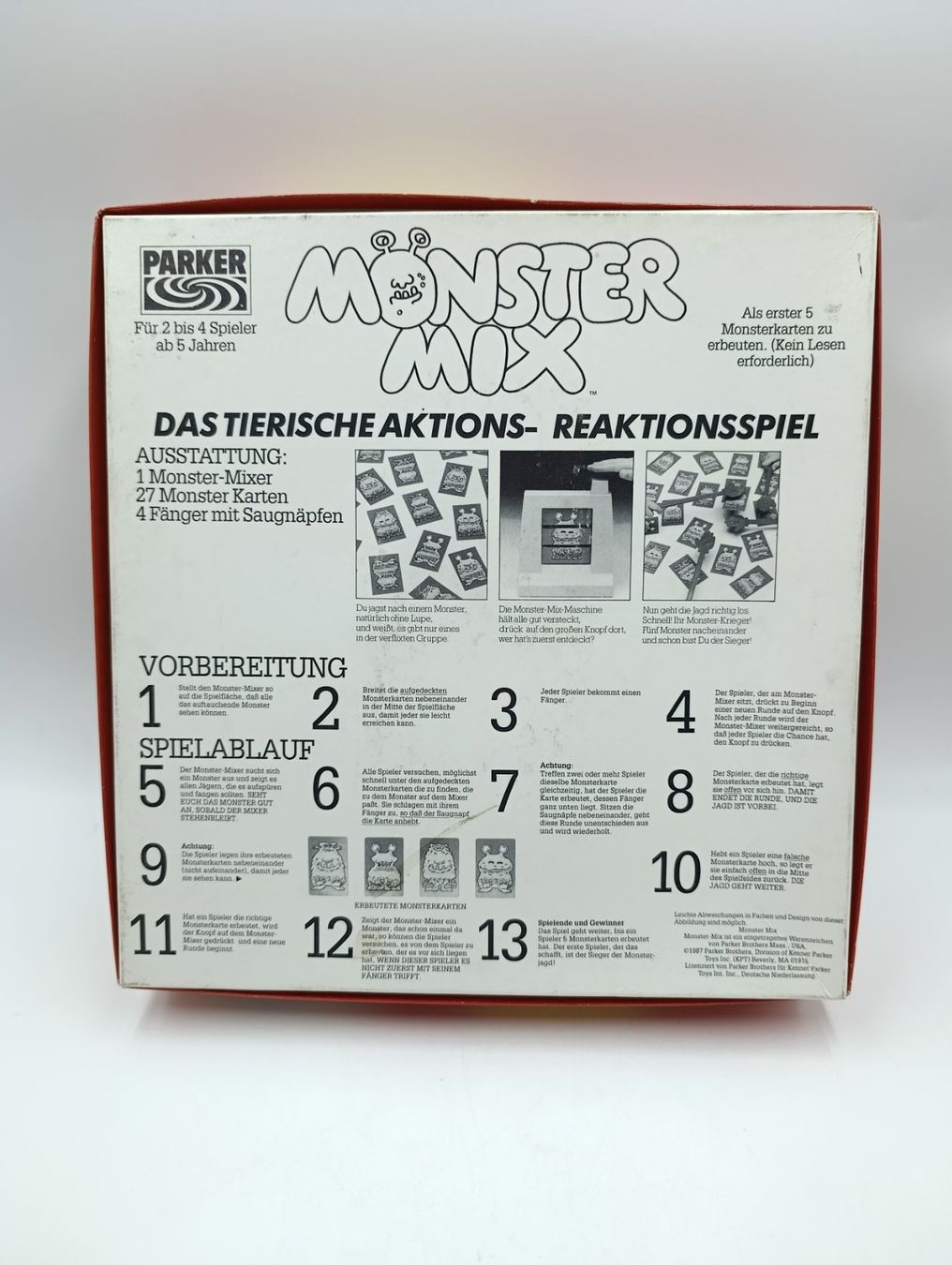 Parker Giochi: Monster Mix, Parker Spiel – Usato da Wil SG venduto da Donaldus 2