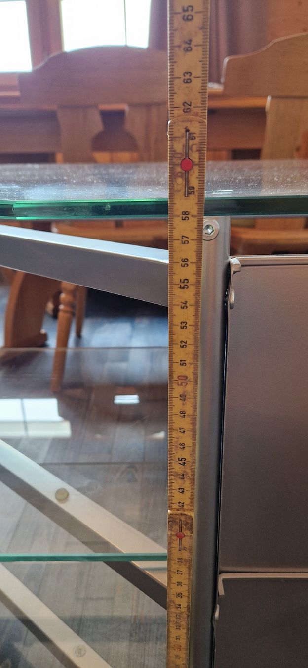 Mobili TV: TV Möbel Glas / Metall – Usato da Jakobsbad venduto da jube.schmid 4
