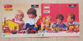 LEGO Werbeblatt Katalog Prospekt 80er gefaltet 20 x 27 cm