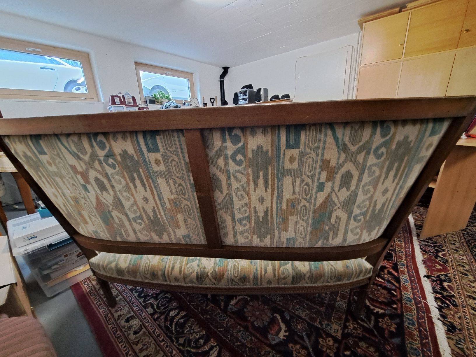Divani: Antikes Sofa mit 2 Sessel, Louis-Philippe Stil – Usato da Wattwil venduto da Piusj 2