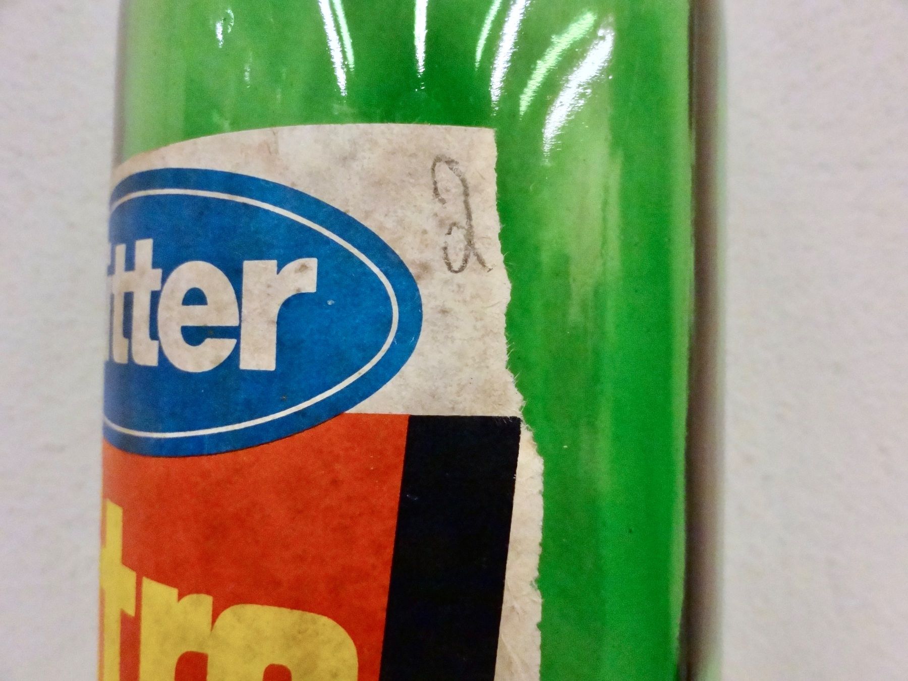 Gläser, Krüge & Flaschen: alte Flasche RÜTTER CITRO HELL 1969 ST. ERHARD – Gebraucht aus Kerzers von Flaschenposten 7