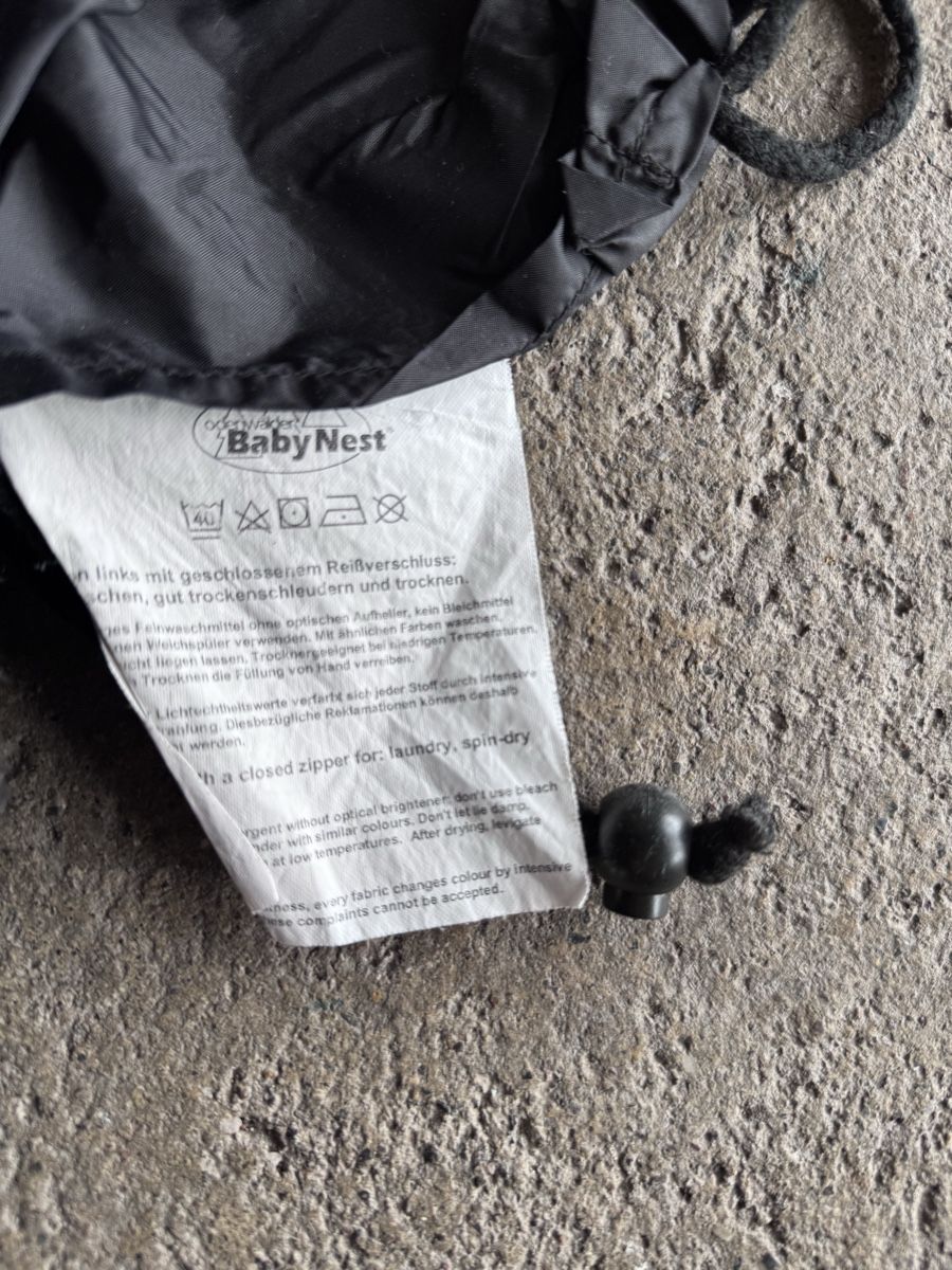 Odenwälder Sacchi a pelo: Odenwälder BabyNest Footmuff - Black – Usato da Zürich venduto da CircularEco 2