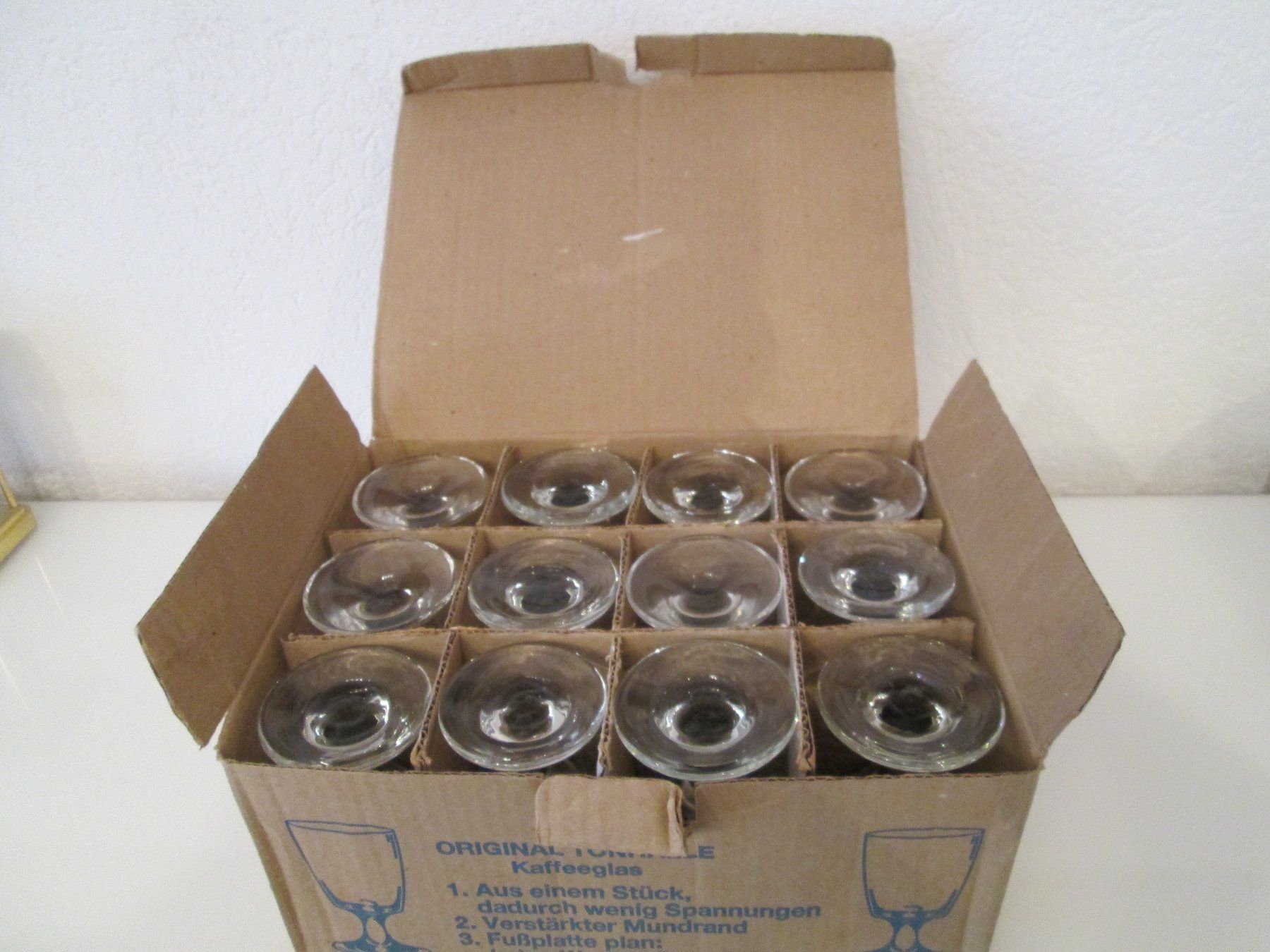 Gläser: 12 Nostalgische  Kaffeegläser . Neu – Gebraucht aus Movelier von ddomenika 1
