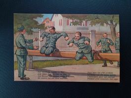 AK Kunst + Kitsch Karte No 153  Schönenberger / Militär