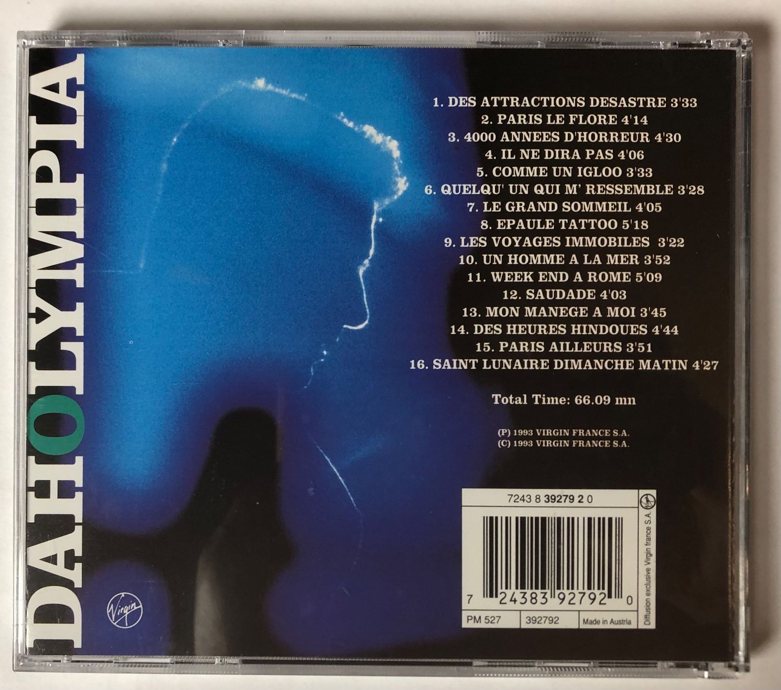 CD: ETIENNE DAHO - DAHOLYMPIA – Usato da Poliez-Pittet venduto da Newtown-Records 1