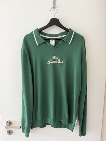 Puma Sports Club Pullover grün Grösse L