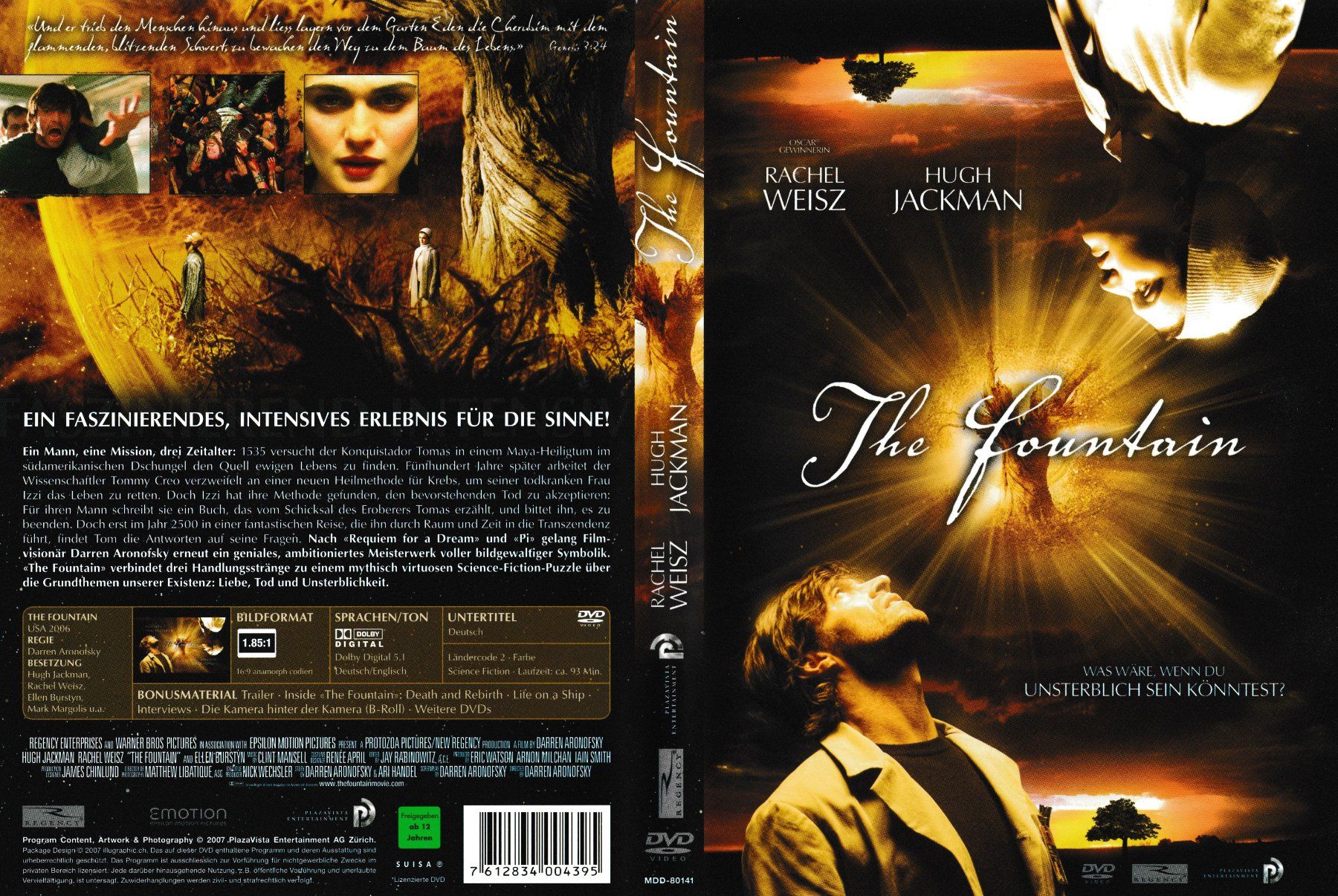 Tutti i DVDs: DVD - The Fountain – Usato da Langnau am Albis venduto da MediaRescuerKeLoX