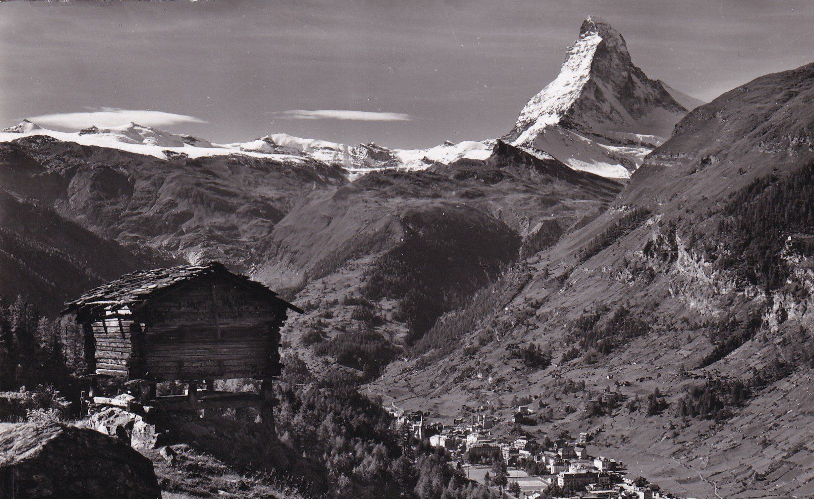 Cartoline postali: Zermatt mit Matterhorn – Usato da Cormoret venduto da Pascalll2001